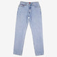 Vintage Tommy Jeans 28x32 Womens 90s Blue Straight Light Stonewash Denim
