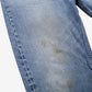 Vintage Levis 505 Jeans 38x32 80s Blue Regular Straight Light Stonewash Denim