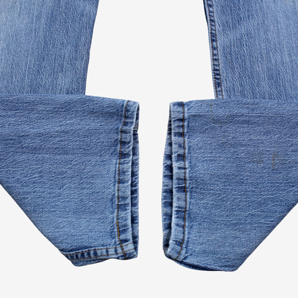 Levis 505 Jeans 32x32 Mens Blue Regular Straight Light Stonewash Red Denim
