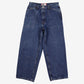 Old Navy Carpenter Jeans 28x28 Womens Blue Wide Stonewash Denim