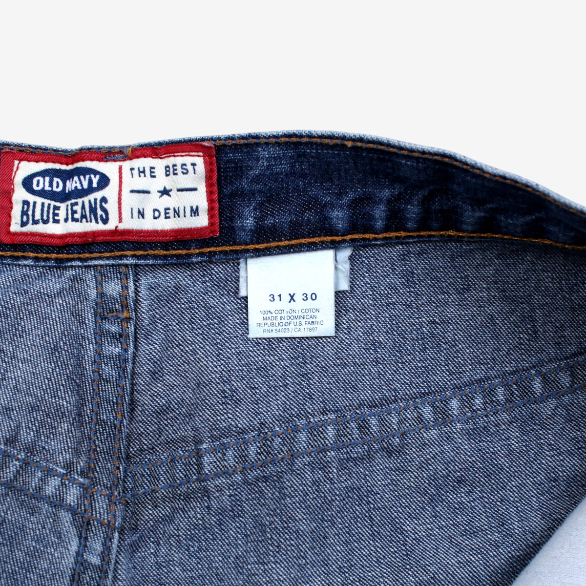 Old Navy Carpenter Jeans 28x28 Womens Blue Wide Stonewash Denim