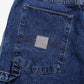 Old Navy Carpenter Jeans 28x28 Womens Blue Wide Stonewash Denim