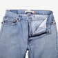 Levis 550 Jeans 32x34 Blue Relaxed Taper Light Stonewash Red Tab Denim