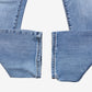 LL Bean Signature Jeans 36x32 Mens Blue Slim Straight Light Stonewash Denim