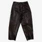 Vintage George Kiss By Maryse Roye Leather Trousers Pants 30x27 Womens 80s Black