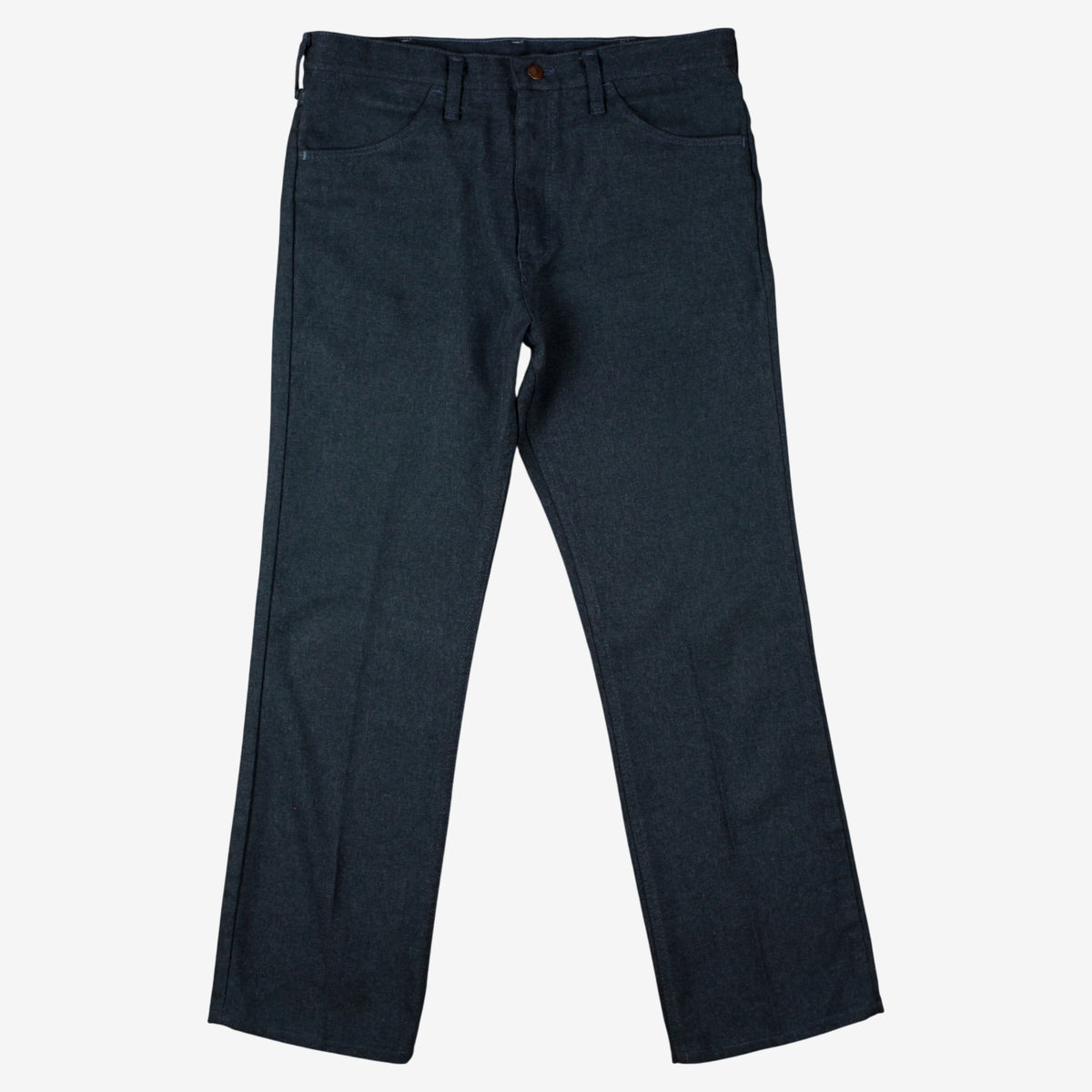 Vintage Wrangler Trousers Pants 34x30 Mens 80s Blue Straight Western Cowboy