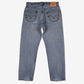 Levis 505 Jeans 35x32 Mens Blue Regular Straight Stonewash Denim