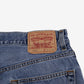 Levis 505 Jeans 35x32 Mens Blue Regular Straight Stonewash Denim