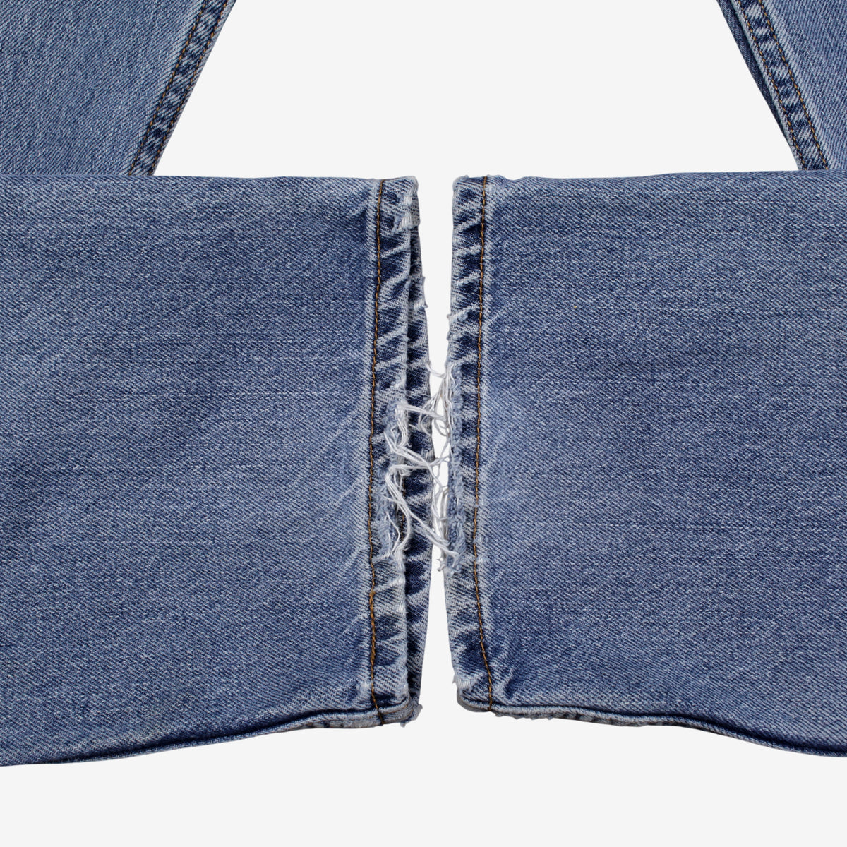 Levis 505 Jeans 35x32 Mens Blue Regular Straight Stonewash Denim