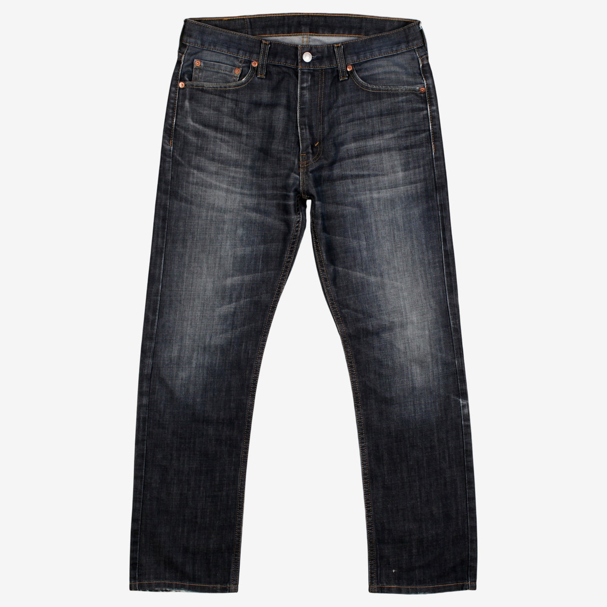 Levis 513 Jeans 32x30 Mens Blue Slim Straight Stonewash Red Tab Denim