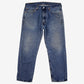 Levis 505 Jeans 36x29 Mens Blue Regular Straight Stonewash Red Tab Denim