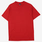 Vintage Ez Gear T-shirt M Mens 90s Gear Ribbed Red USA Made Casual Single Stitch