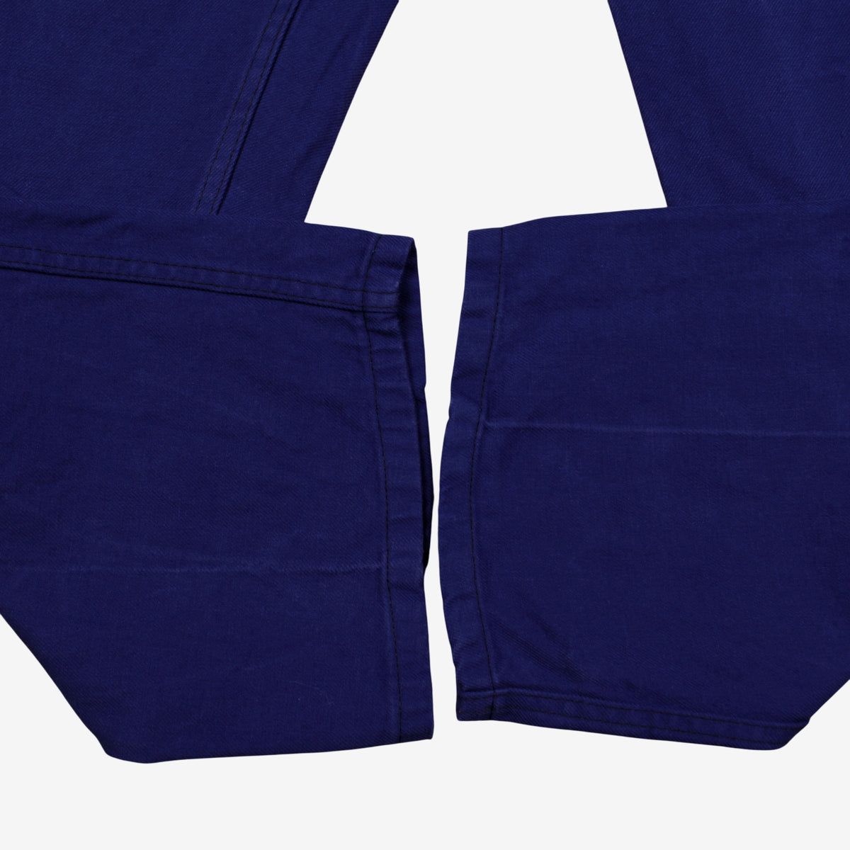 Vintage French Workwear Trousers Pants 42x30 Mens Blue Straight Chore Utility