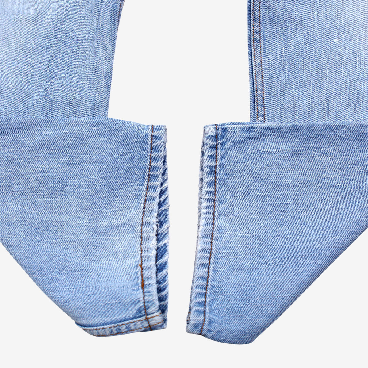 Levis 505 Jeans 36x32 Mens Blue Regular Straight Light Stonewash Denim