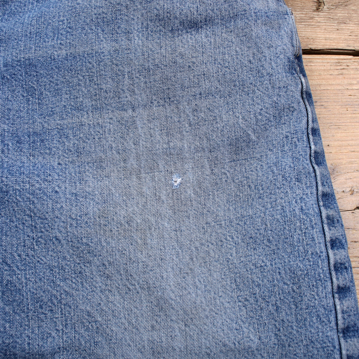 Levis 569 Denim Shorts Jorts 36 Mens 00s Blue Loose Baggy Y2k