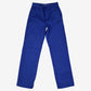 Vintage French Workwear Trousers Pants 26x32 Mens Blue Straight Made In France