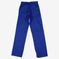 Vintage French Workwear Trousers Pants 26x32 Mens Blue Straight Made In France