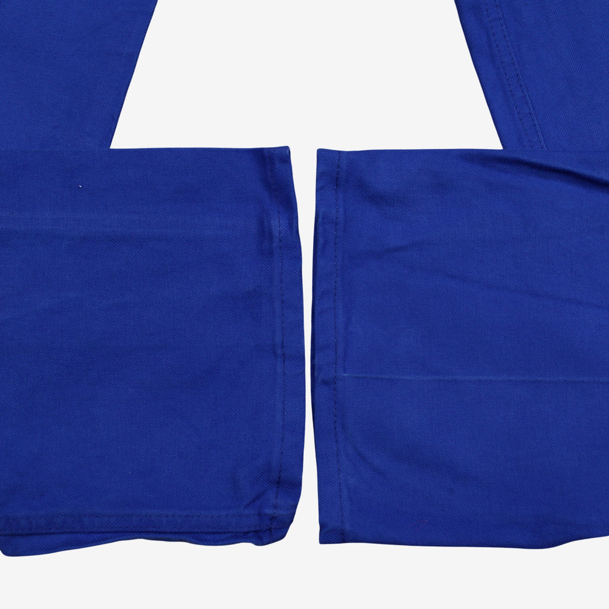 Vintage French Workwear Trousers Pants 26x32 Mens Blue Straight Made In France