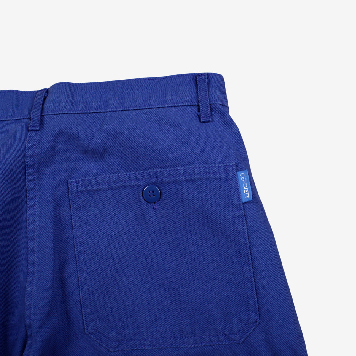 Vintage French Workwear Trousers Pants 29x28 Mens Blue Straight Utility Chore