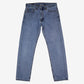 Levis 505 Jeans 35x34 Mens Blue Regular Straight Faded Stonewash Denim