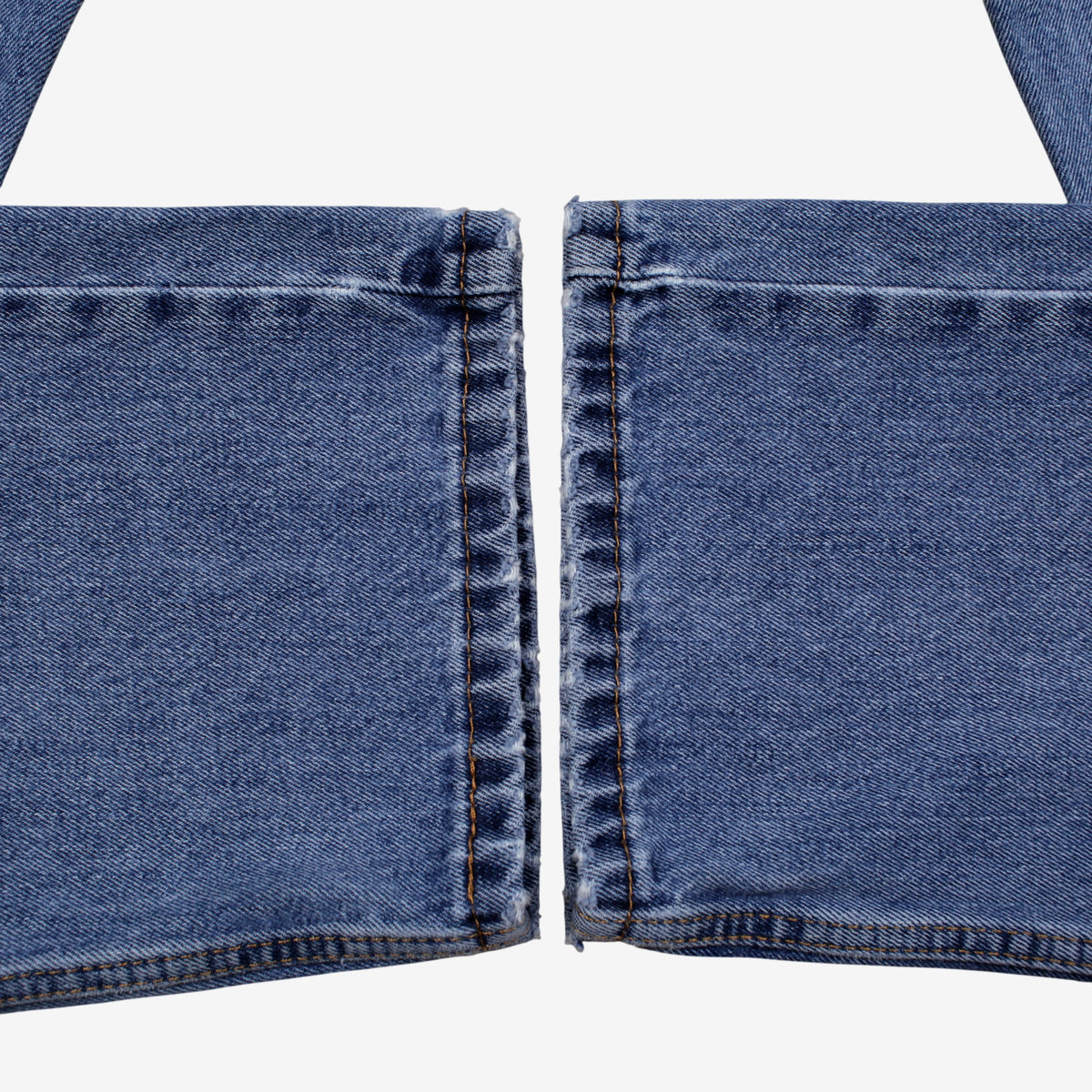 Levis 505 Jeans 35x34 Mens Blue Regular Straight Faded Stonewash Denim