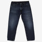 Levis 505 Jeans 40x32 Mens Blue Regular Straight Faded Stonewash Made Denim