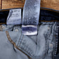 Levis 505 Jeans 40x32 Mens Blue Regular Straight Faded Stonewash Made Denim
