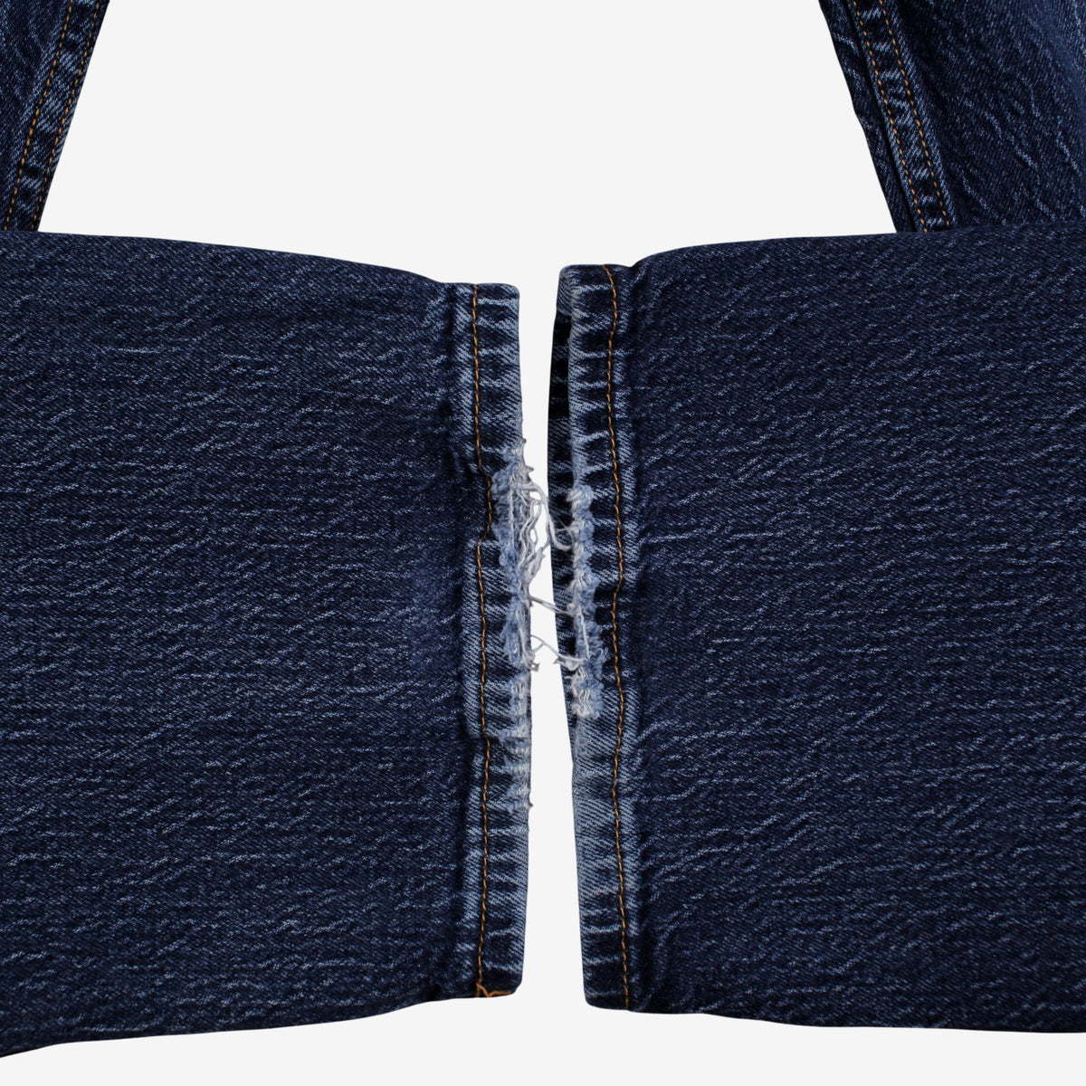 Levis 505 Jeans 40x32 Mens Blue Regular Straight Faded Stonewash Made Denim