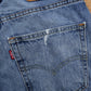 Levis 569 Denim Shorts Jorts 29 Womens 00s Blue Western Summer