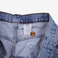 Levis 505 Denim Shorts Jorts 40 Mens Regular Fit Blue Western Summer