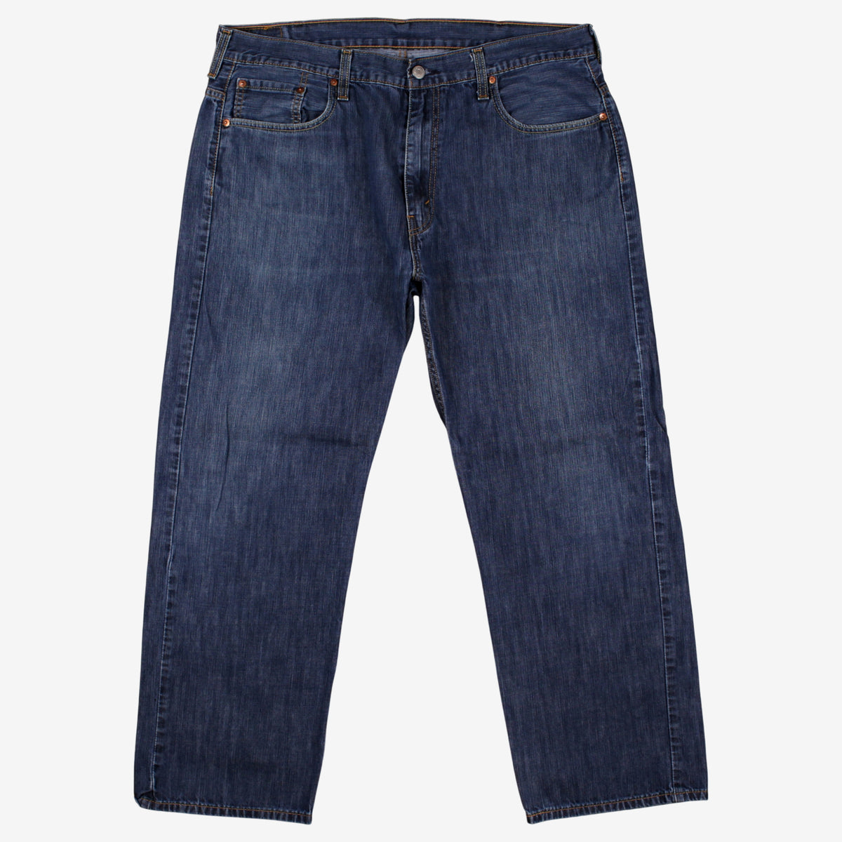 Levis 569 Jeans 38x32 Mens Blue Relaxed Straight Stonewash Red Tab Denim