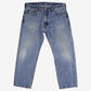 Levis 505 Jeans 38x29 Mens Blue Regular Straight Light Stonewash Denim