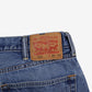 Levis 505 Jeans 38x29 Mens Blue Regular Straight Light Stonewash Denim
