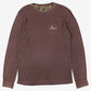 Vintage Mossy Oak Waffle T-shirt M Mens 00s Brown Cotton Blend Sweater Crewneck