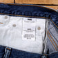 Levis 505 Jeans 38x32 Blue Regular Straight Men's Dark Stonewash Zip Denim