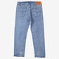 Levis 505 Jeans 38x30 Blue Regular Straight Faded Stonewash Mid Rise Denim