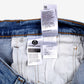 Levis 505 Jeans 38x30 Blue Regular Straight Faded Stonewash Mid Rise Denim