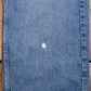 Levis 505 Jeans 38x30 Blue Regular Straight Faded Stonewash Mid Rise Denim