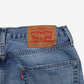 Levis 505 Jeans 30x32 Blue Regular Straight Light Stonewash Denim