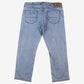 Levis Signature Relaxed Jeans 38x30 Mens Blue Light Stonewash Denim