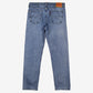 Levis 505 Jeans 38x34 Blue Regular Straight Slim Stonewash Red Tab Denim