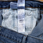 Levis 505 Jeans 38x34 Blue Regular Straight Slim Stonewash Red Tab Denim