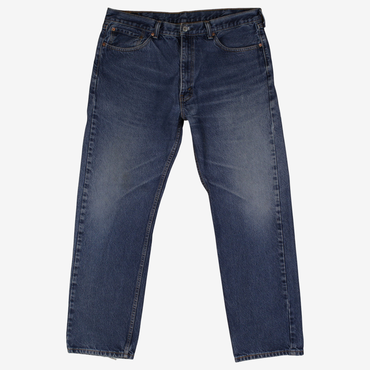 Levis 505 Jeans 38x32 Mens Blue Regular Straight Stonewash Red Tab Denim