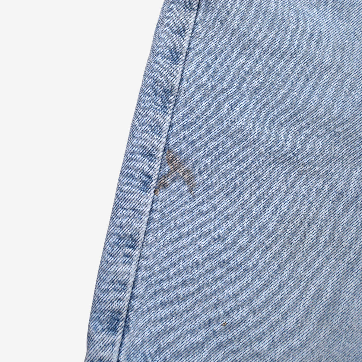 Levis 505 Denim Shorts Jorts 36 Blue Light Wash Regular Summer Hemmed