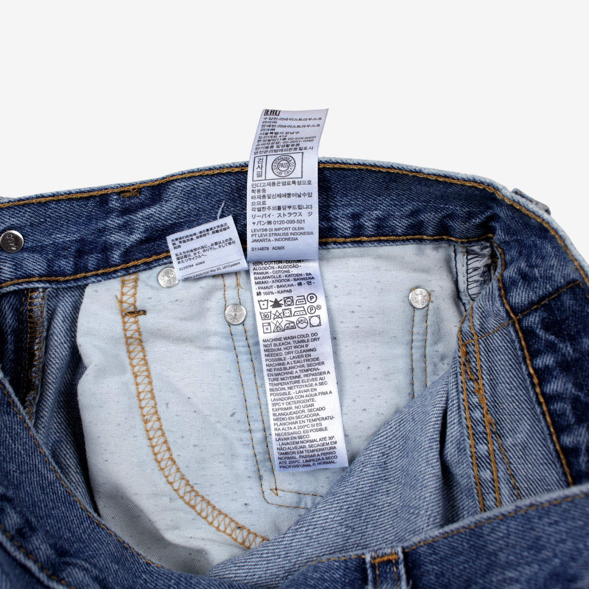Levis 505 Jeans 32x29 Mens Blue Regular Straight Stonewash Red Tab Denim