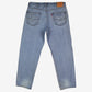 Levis 550 Jeans 38x32 Mens Blue Relaxed Taper Light Stonewash Denim