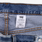 Levis 550 Denim Baggy Shorts Jorts 36 00s Blue Relaxed Bermuda Summer Carpenter