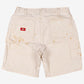 Dickies Carpenter Painter Shorts 35 Cream Workwear Utility Canvas Cotton