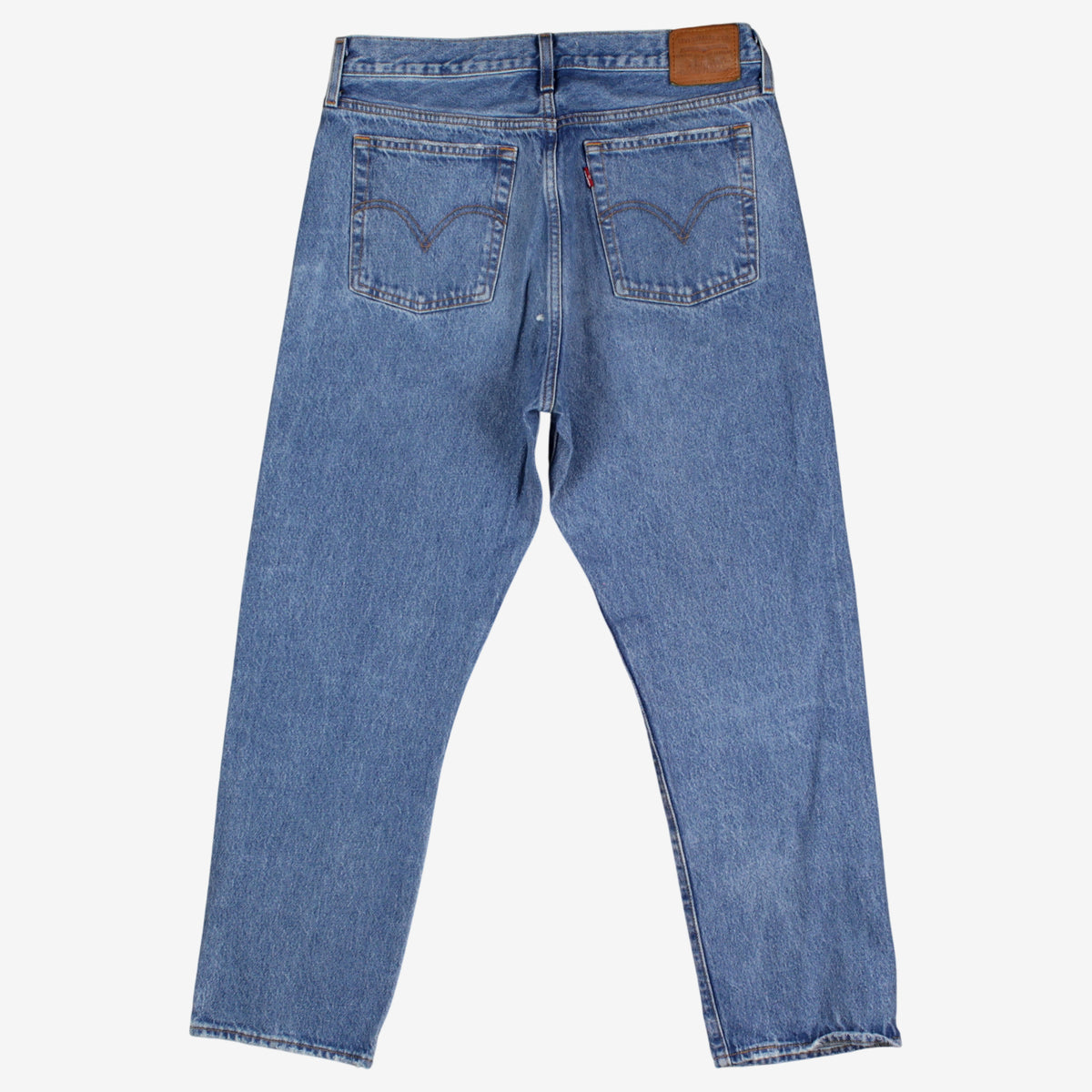 Levis Wedgie Straight Jeans 31x28 Womens Blue Faded Stonewash Denim