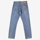 Levis 505 Jeans 32x34 Mens Blue Regular Straight Light Stonewash Denim